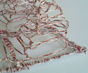 Embroidered 3D-structure